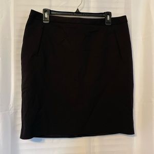 Classic Black Pencil Skirt